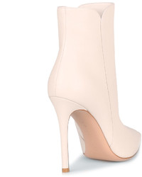 Gianvito Rossi Levy Off White Leather Boot