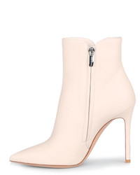 Gianvito Rossi Levy Off White Leather Boot