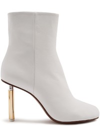 Vetements Lighter Heel Leather Ankle Boots