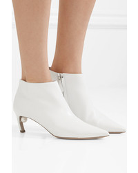 Nicholas Kirkwood Mira Faux Pearl Embellished Leather Ankle Boots