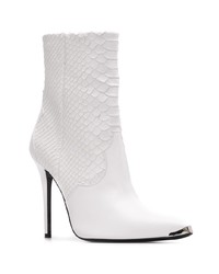 Amiri Pointed Toe Ankle Boots