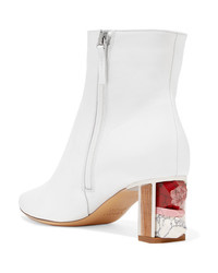 Gabriela Hearst Raya Leather Ankle Boots