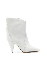 Isabel Marant Textured Panel Ankle Boots