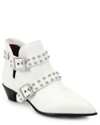 Marc by Marc Jacobs True Rebel Carroll Studded Leather Ankle Boots