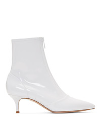 Gianvito Rossi White Welch 55 Boots