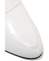 Opening Ceremony Zan Glossed Leather Ankle Boots