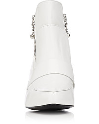Opening Ceremony Zan Spazzolato Leather Ankle Boots