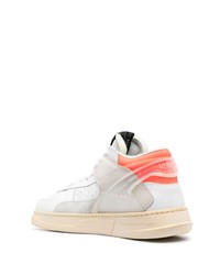 RUN OF Combo High Top Panelled Sneakers