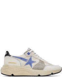 Golden Goose Off White Running Sole Low Top Sneakers