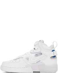 Nike White Air Force 1 Mid React Sneakers