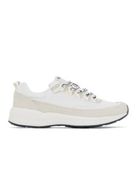 A.P.C. White And Grey Jay Sneakers