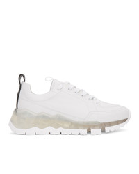 Pierre Hardy White And Transparent Street Life Sneakers