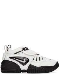 Nike White Black Ambush Edition Air Adjust Force Sneakers