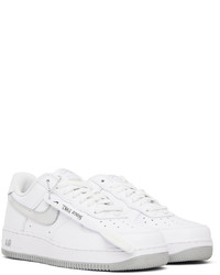 Nike White Color Of The Month Air Force 1 Low Sneakers