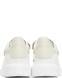 Alexander McQueen White Oversized Triple Sneakers