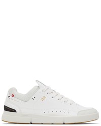 On White The Roger Centre Court Sneakers