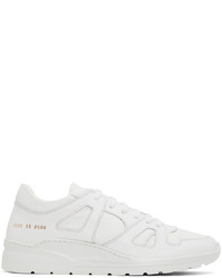 Common Projects White Track Technical Sneakers