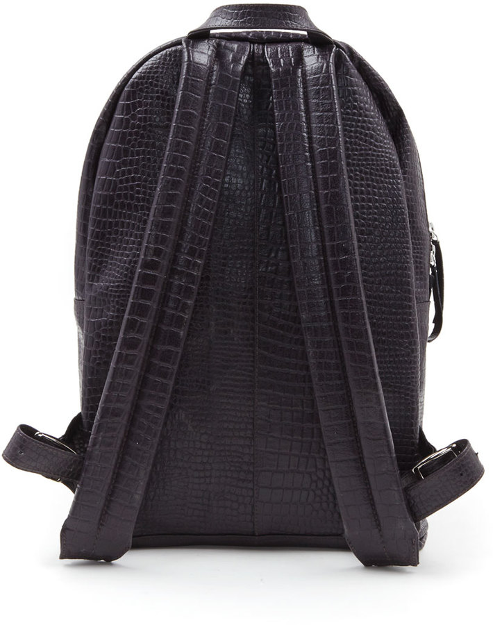 American Apparel Leather Backpack, $100 | American Apparel | Lookastic