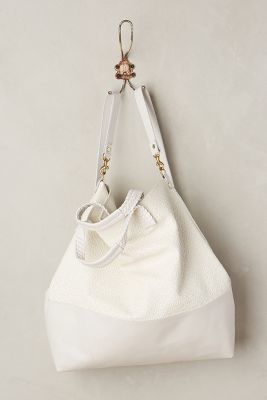 Clare Vivier Clare V Versie Backpack White All Bags, $495, Anthropologie
