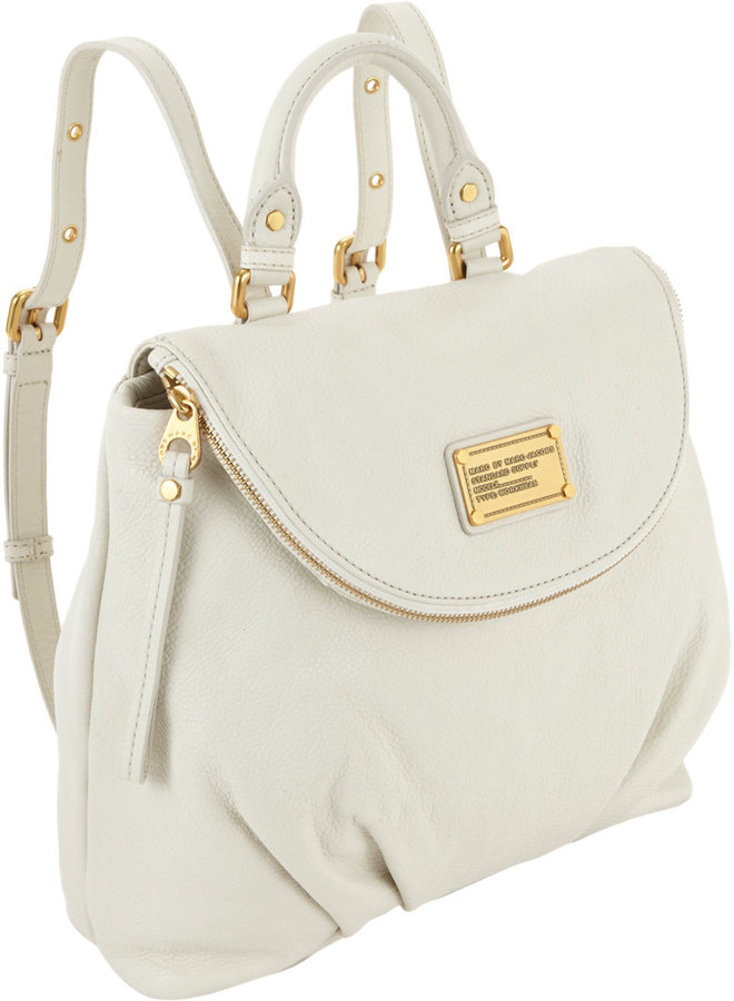 Marc by Marc Jacobs Classic Q Mariska Backpack in Mint Leather