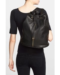 Deux Lux Downtown Perforated Faux Leather Backpack