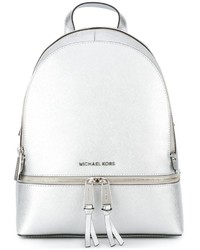 michael kors metallic backpack