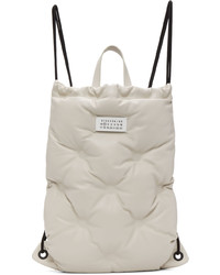 Maison Margiela Off White Glam Backpack