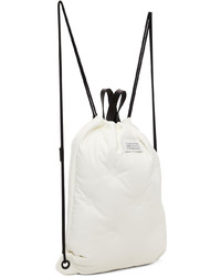 Maison Margiela White Glam Backpack