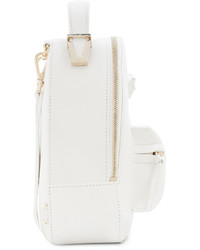 Versace White Mini Medusa Backpack