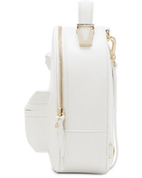 Versace White Mini Medusa Backpack