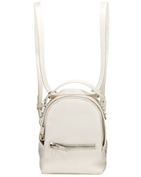Sophie Hulme Wilson Nano Leather Backpack White