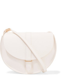Clare Vivier Clare V Luce Leather Shoulder Bag White