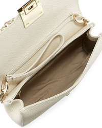 Versace Collection Flap Shoulder Bag White