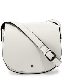 Neiman Marcus Contrast Saddle Bag Whiteblack