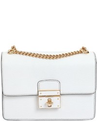 Dolce & Gabbana Rosalia Grained Leather Shoulder Bag