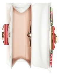 Dolce & Gabbana Dolcegabbana Small Lucia Leather Shoulder Bag White
