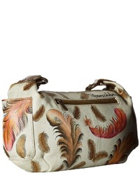 Anuschka Handbags 506 East West With Side Pockets Shoulder Handbags
