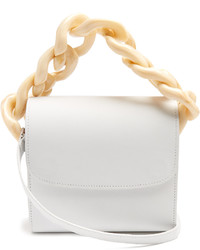 MARQUES ALMEIDA Marquesalmeida Oversized Curb Chain Leather Shoulder Bag