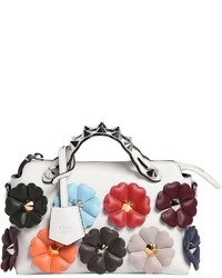 Fendi Mini By The Way Flowers Leather Bag