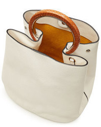 Marni Pannier Leather Shoulder Bag