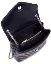 Saint Laurent Small Lou Lou Leather Chain Shoulder Bag