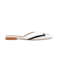 Malone Souliers Emanuel Ungaro Amelie Leather Point Toe Flats