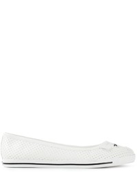 Marc by Marc Jacobs Perforated Constructed Mouse Ballerinas