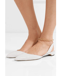 Paul Andrew Rhea Patent Leather Point Toe Flats