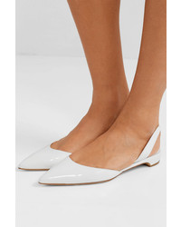 Paul Andrew Rhea Patent Leather Point Toe Flats