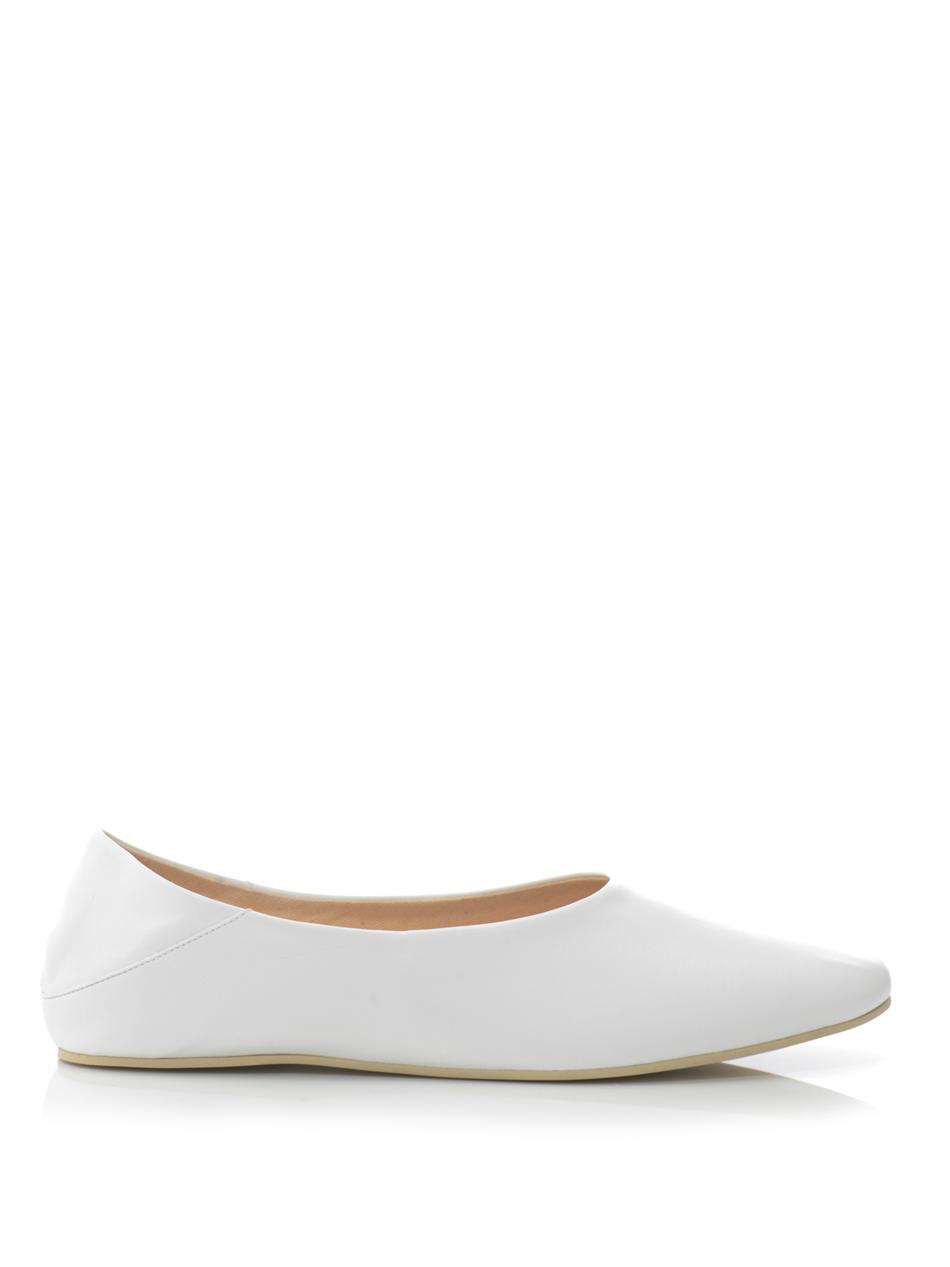 Stella Faux Leather Ballet Flats, | MATCHESFASHION.COM | Lookastic