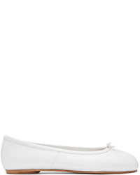 Maison Margiela White Tabi Ballerina Flats