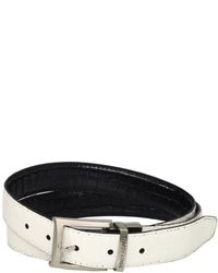 Stacy Adams 30mm Croco Embossed Genuine Leather With Twist Reversible Belt