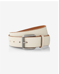 Express Leather Prong Buckle Belt