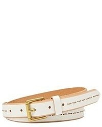 Fossil Stitched Leather Belt